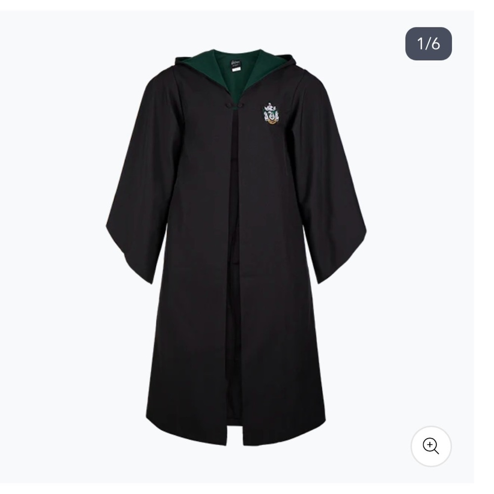 Universal Studios Slytherin Harry Potter Robe XS - Picture 4 of 9